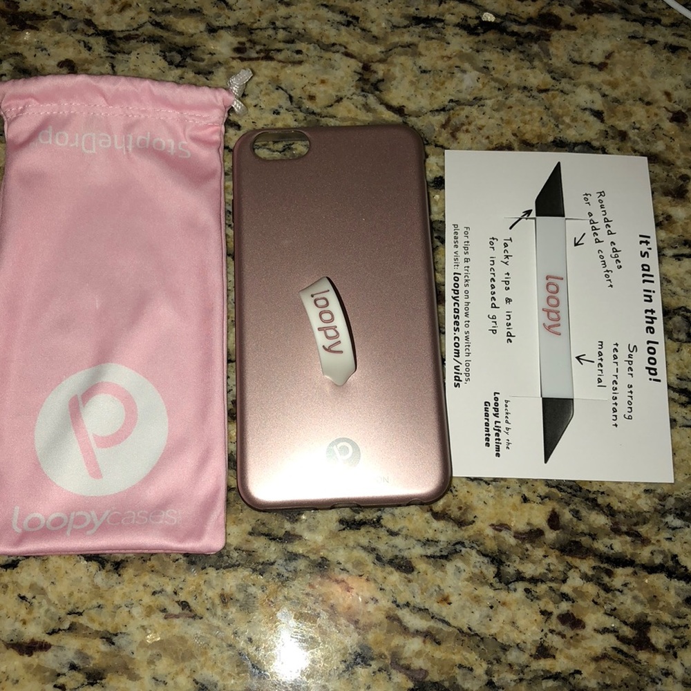 Loopy iPhone 6/6S Plus Case Rose Gold